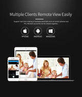 Camhipro Outdoor WiFi IP Camera 5MP 1080P With Instant Motion Alerts - stepyours.com