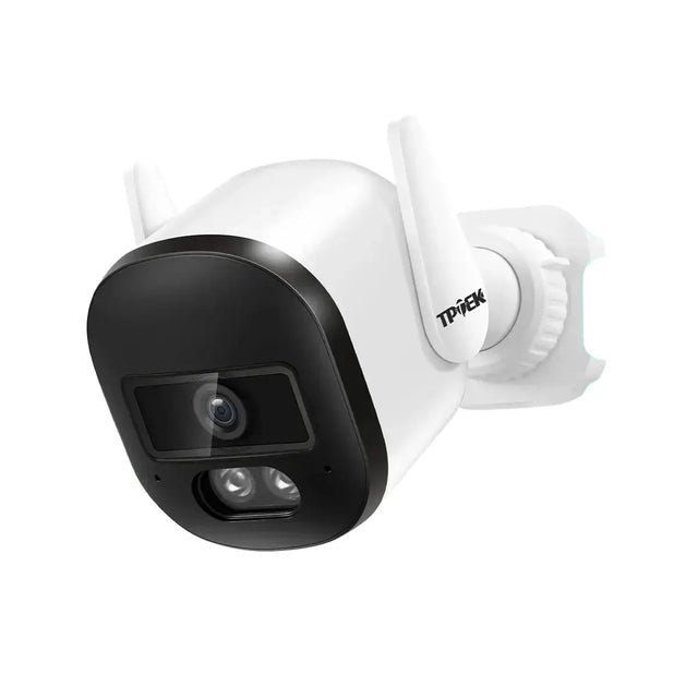 TPTEK 3MP WiFi Outdoor Bullet Camera - AI Human Detection, IP66 Weatherproof - stepyours.com