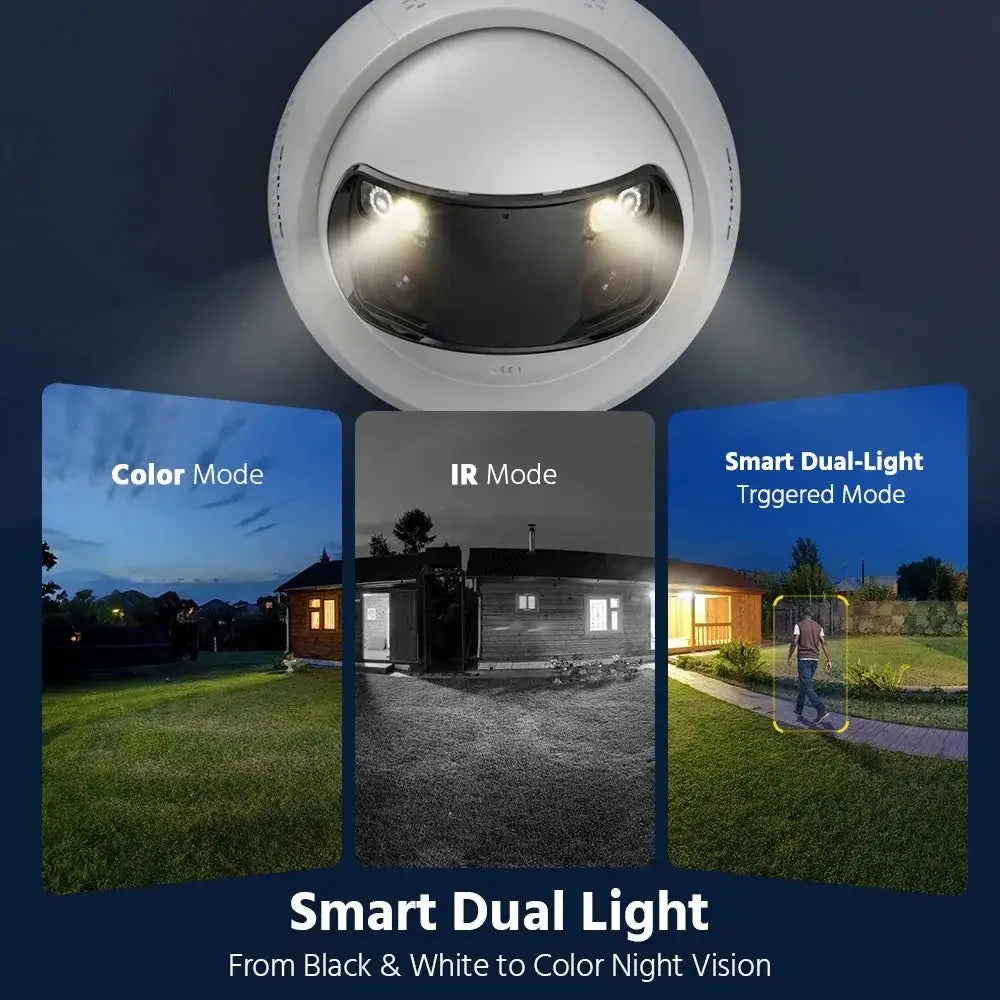 ANNKE 8MP Dual Lens Security Camera With Human Detection And Two Way Audio PoE - stepyours.com