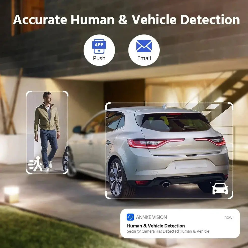 Annke 8MP Dual Lens IP PoE Security Camera Human Detection And Two Way Audio - stepyours.com