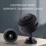 A9 WiFi Mini Camera - 720P HD Security Monitoring And Night Vision - stepyours.com