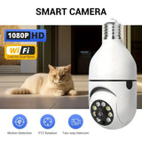 Ease Life App Light Bulb Security Camera Outdoor Wireless 5GHz 360 Degree E27 - stepyours.com