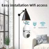 Ease Life App Light Bulb Security Camera Outdoor Wireless 5GHz 360 Degree E27 - stepyours.com