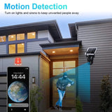 KERUI Outdoor Solar - Powered Dual - Lens Security Camera - 6MP 4G WiFi CCTV - stepyours.com
