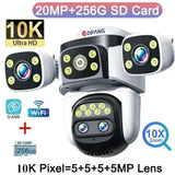 Smart Outdoor WiFi 6 Camera 20MP 10x Optical Zoom PTZ Auto Tracking Waterproof - stepyours.com