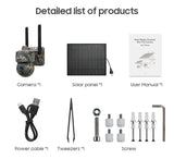 INQMEGA Solar 4G Outdoor Security Camera With Solar Panel