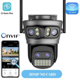 20MP Outdoors WiFi PTZ Security Camera - AI Human Detection and 10X Zoom Hooks by stepyours.com