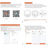 NovoLumen Tuya HD Dual Lens 5G WiFi PTZ Outdoor IP Camera Color Night Vision - stepyours.com