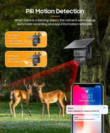 INQMEGA 8MP 4G SIM Card WiFi Solar Camera Outdoor Security