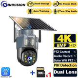 AI Powered Solar Security Camera With Color Night Vision