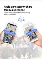 Tuya 8MP Dual Lens WiFi IP Camera - Color Night Vision With Auto Tracking - stepyours.com