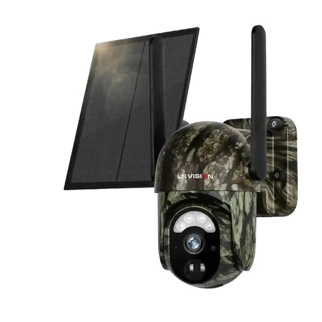LS Vision Solar Security Camera Color Night Vision
