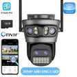 20MP Outdoors WiFi PTZ Security Camera - AI Human Detection and 10X Zoom Hooks by stepyours.com