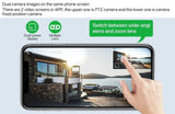 Tuya 8MP Dual Lens WiFi IP Camera - Color Night Vision With Auto Tracking - stepyours.com