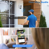 BESDER 10MP Dual - Lens Outdoor WiFi IP Camera - Auto - Tracking and Night Vision - stepyours.com