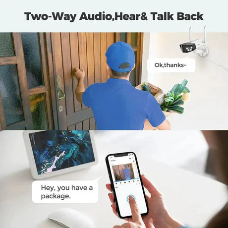 Reolink Duo Outdoor 4K Security Camera With AI Detection