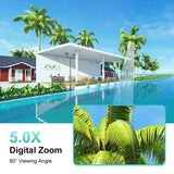 Yoosee 5MP Outdoor IP Camera Weatherproof IP66 360 PTZ Night Vision - stepyours.com