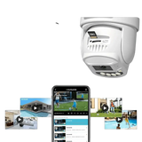 8MP 4K PTZ WiFi Camera - Dual Lens With Dual Screen AI Tracking Surveillance - stepyours.com