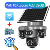 LS Vision 20MP Solar WiFi Surveillance Camera V380 Pro 10X Optical Zoom Outdoor - stepyours.com