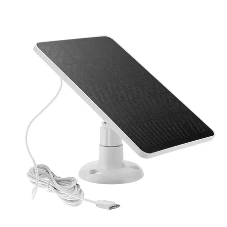 Solar Panel Security Camera Charger Outdoor Power Kit