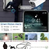 Solar Powered 4MP Wireless Outdoor Security Camera