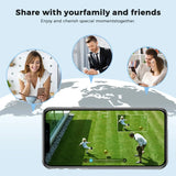 20MP PTZ WiFi Surveillance Camera 4 Lens 10X Zoom Outdoor Night Vision - stepyours.com