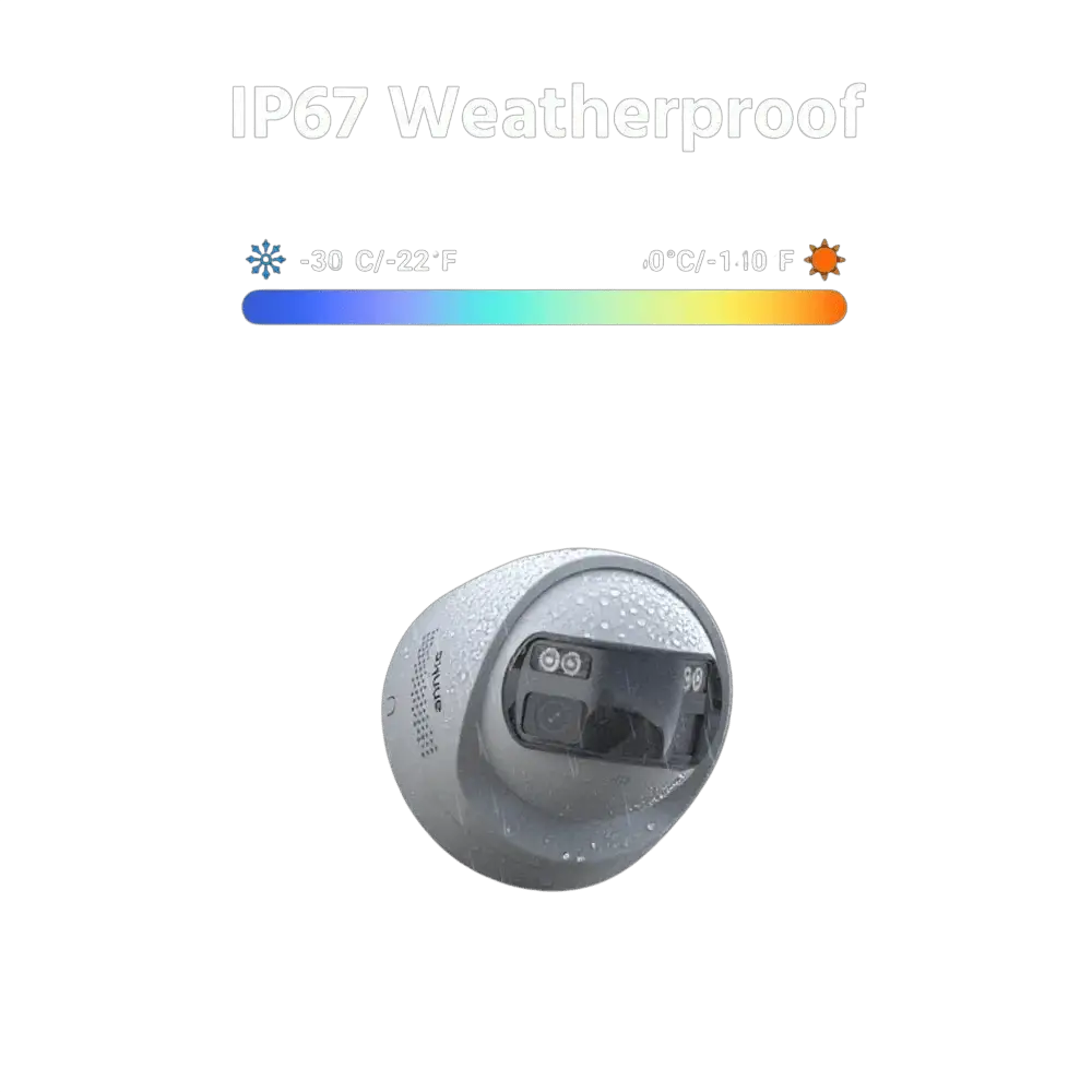 ANNKE 4K 8MP Dual - Lens Outdoor PoE Camera - 180 - Degree Wide View - stepyours.com