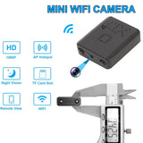 Mini Camera Ultra Thin Smart WiFi Low Power 1080P HD Night Vision Security Cam for Business Meetings Home Security Mini Camera