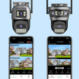 Okam Pro 15MP WiFi Outdoor Camera Auto Tracking 5X Digital Zoom PTZ Surveillance - stepyours.com