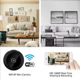 A9 WiFi Mini Camera - 720P HD Security Monitoring And Night Vision - stepyours.com