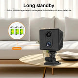 5MP 4G SIM Card Mini Camera - Indoor Night Vision Security Battery Powered Cam - stepyours.com