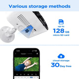 Solar Powered Outdoor Security Camera Advanced Surveillance