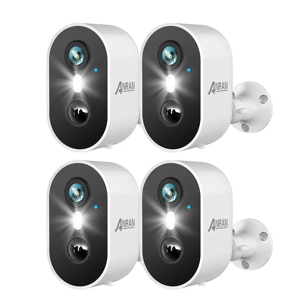 ANRAN C2 2K Battery Wireless Security Camera - 2.4G WiFi IP65 Weatherproof - stepyours.com