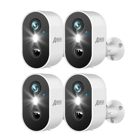 ANRAN C2 2K Battery Wireless Security Camera - 2.4G WiFi IP65 Weatherproof - stepyours.com