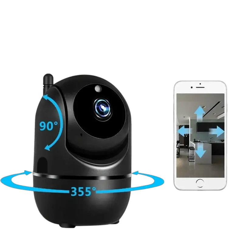 YCC365 Plus IP Camera Auto Tracking 2MP HD Night Vision WiFi Security - stepyours.com