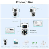 Hiseeu Smart Surveillance Camera Enhanced AI Security Tech