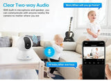 Kerui 5MP Tuya Smart Mini WiFi IP Camera Indoor Security - AI Humanoid Detection - stepyours.com
