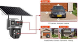 V380 Pro Solar Wifi Outdoor PTZ Dual Lens Camera Auto Tracking Hooks - stepyours.com