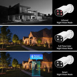 ASECAM 8MP POE IP Camera - 4K Outdoor Surveillance With Human Detection - stepyours.com