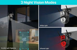 4K 8MP HD WiFi PTZ Camera Outdoor Dual Lens AI Tracking - Tredruns