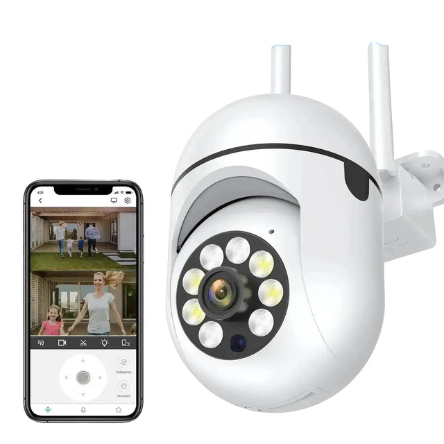 Outdoor WiFi Camera With Color Night Vision Surveillance