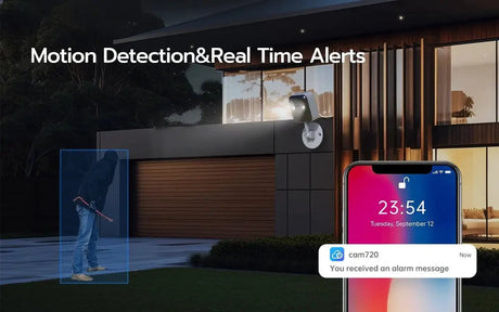 JOOAN 1080P WiFi IP Camera Outdoor Surveillance 5X Digital Zoom Night Vision - stepyours.com