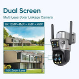 LS Vision Dual Screen Solar Camera 4G WiFi Outdoor Security 10X Zoom IP66 - stepyours.com