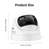 ANNKE 8MP Dual Lens Security Camera With Human Detection And Two Way Audio PoE - stepyours.com