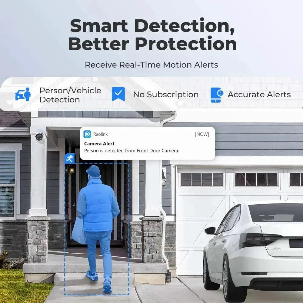 Reolink 5MP Outdoor Security Camera With Night Vision Alerts