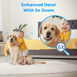 5MP HD WiFi Indoor Security Camera Featuring Night Vision and Two Way Audio - stepyours.com