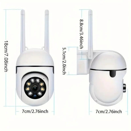 BoyKeep Wireless 1080P Security Camera Outdoor TwoWay Audio 360 NightVision - stepyours.com