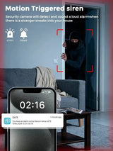 PEGATAH 5MP One - Touch Call Indoor Baby Monitor WiFi Color Night Vision - stepyours.com
