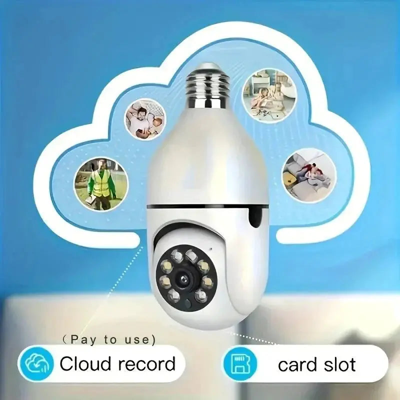 Ease Life App Light Bulb Security Camera Outdoor Wireless 5GHz 360 Degree E27 - stepyours.com
