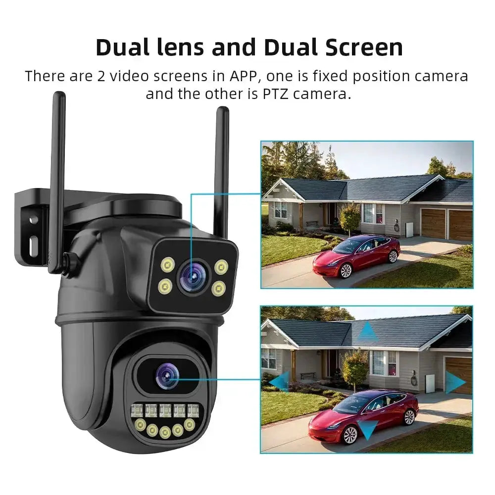 BELIA 4K 8MP WiFi Surveillance Camera With Dual Lens - Tredruns